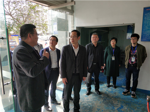 永嘉县委常委、组织部长项光夫莅临温州泵阀工程研究院调研指导