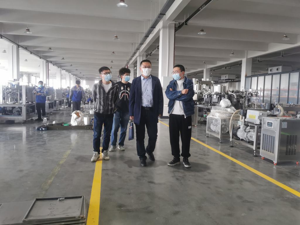 兰理工泵阀院走访名瑞机械有限公司