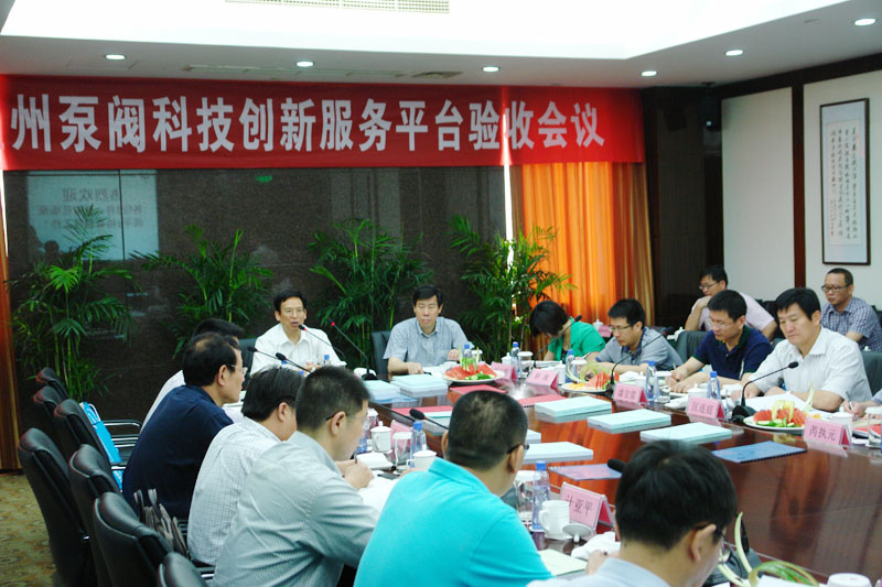 浙江省温州泵阀科技创新服务平台顺利通过验收