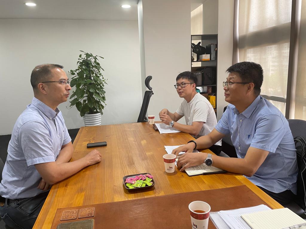 兰理工温州泵阀院与中国保一集团有限公司开展合作对接