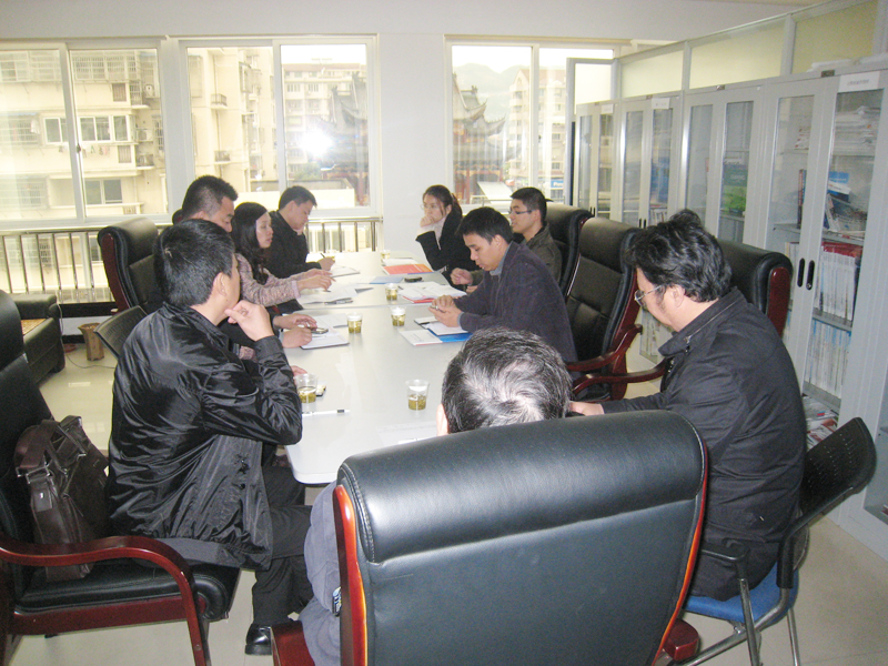 市经贸委陈祖正副处长一行莅临永嘉调研