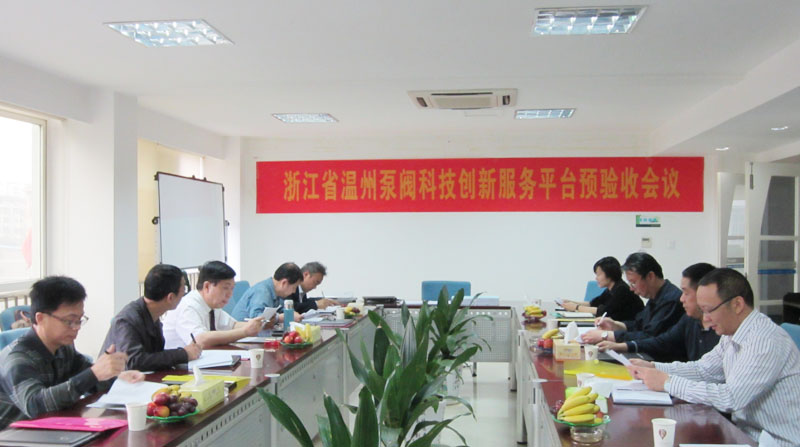 浙江省温州泵阀科技创新服务平台顺利通过预验收