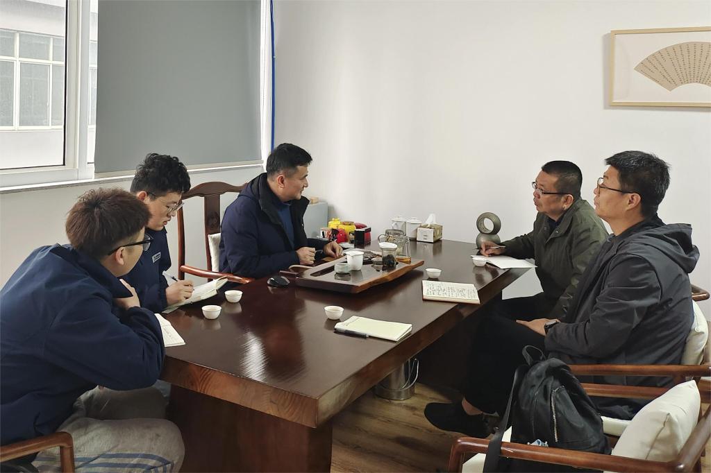 兰理工泵阀院专家回访久恒光电、联大阀门、名瑞包装