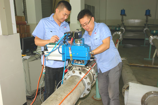 泵阀研究院为力诺阀门提供测试服务