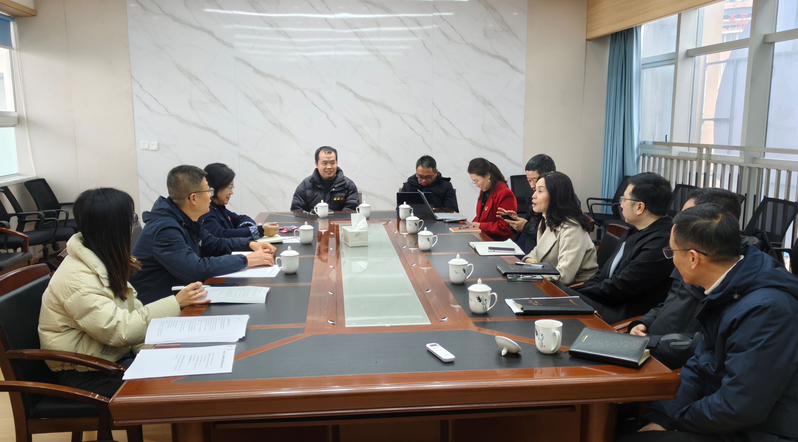 永嘉县科学技术局赴兰理工温州泵阀院调研指导