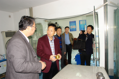 永嘉政协陈建良主席一行莅临泵阀研究院开展调研