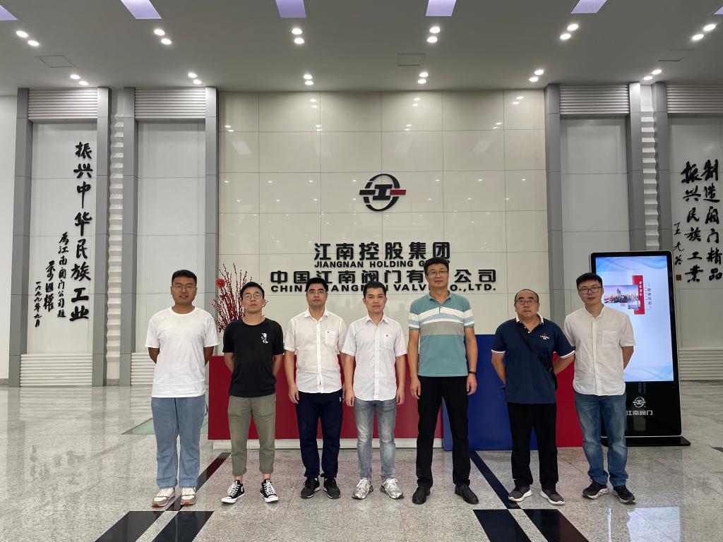 兰理工温州泵阀院赴江南阀门派驻学生实践
