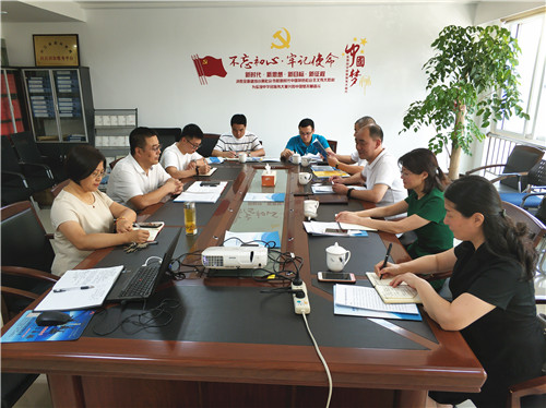 永嘉县科技局党组书记梅银富、局长吴晓仙一行来我院调研指导