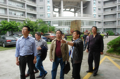 浙江省科技创新服务平台检查组到泵阀平台开展互查工作