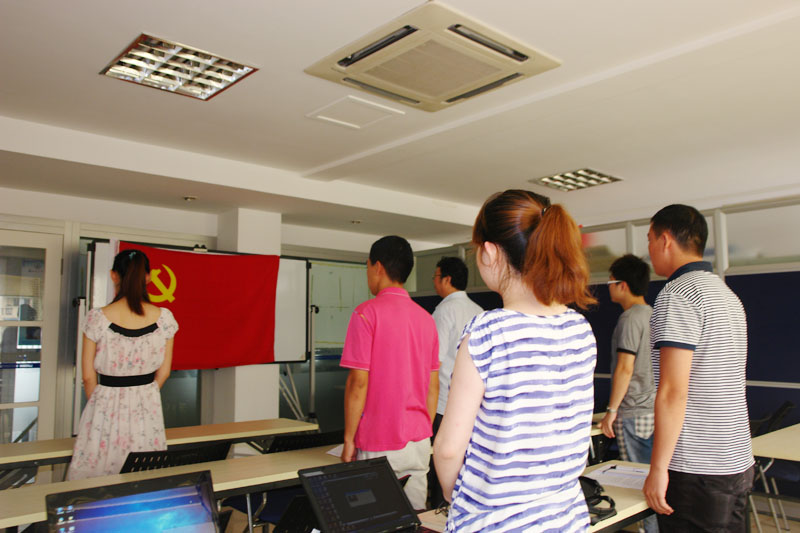 泵阀研究院举行新党员入党宣誓仪式