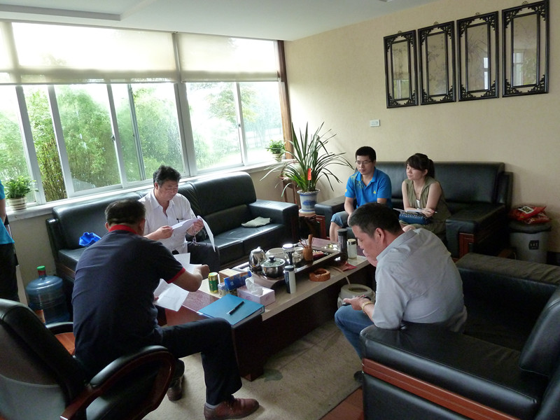 研究院到温州五洲阀门有限公司调研