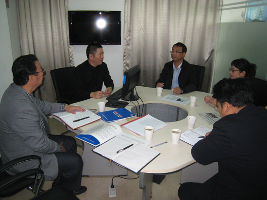 研究院调研浙江嘉隆机械设备有限公司