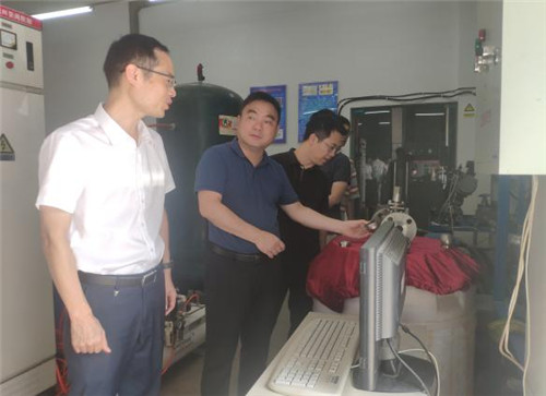 温州市委组织部副部长胡永锋一行来我院调研指导