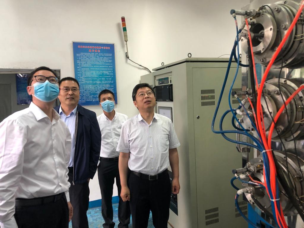 温州市科技局赴兰理工泵阀院调研科技创新工作