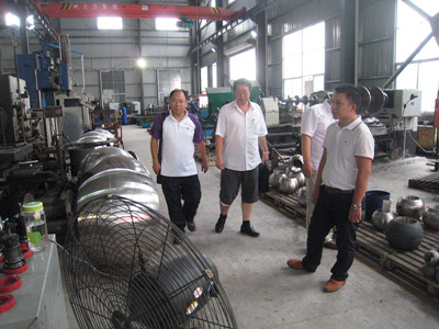 泵阀研究院走访浙江瑞莱士机械有限公司