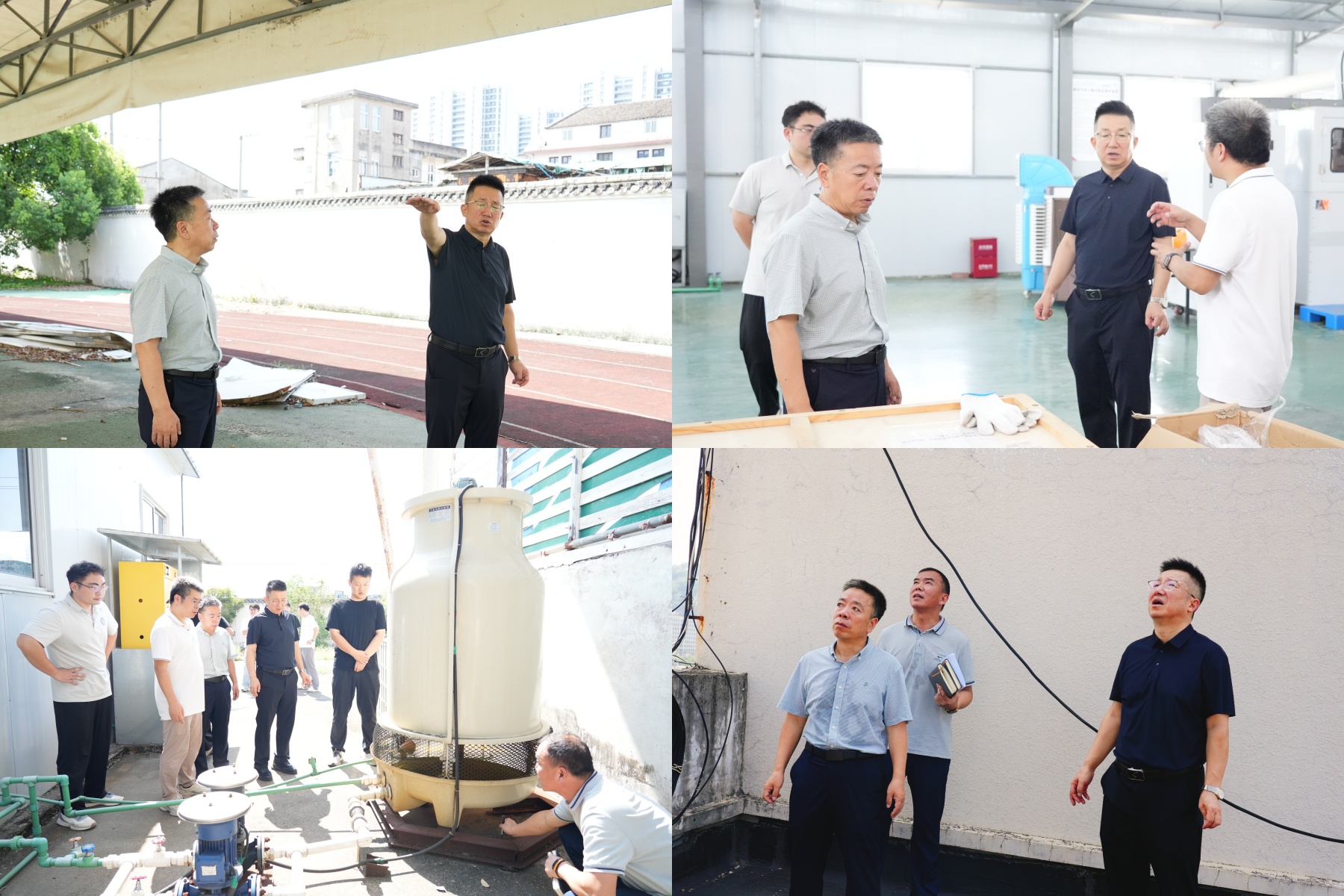 兰理工温州泵阀院开展防台防汛安全检查
