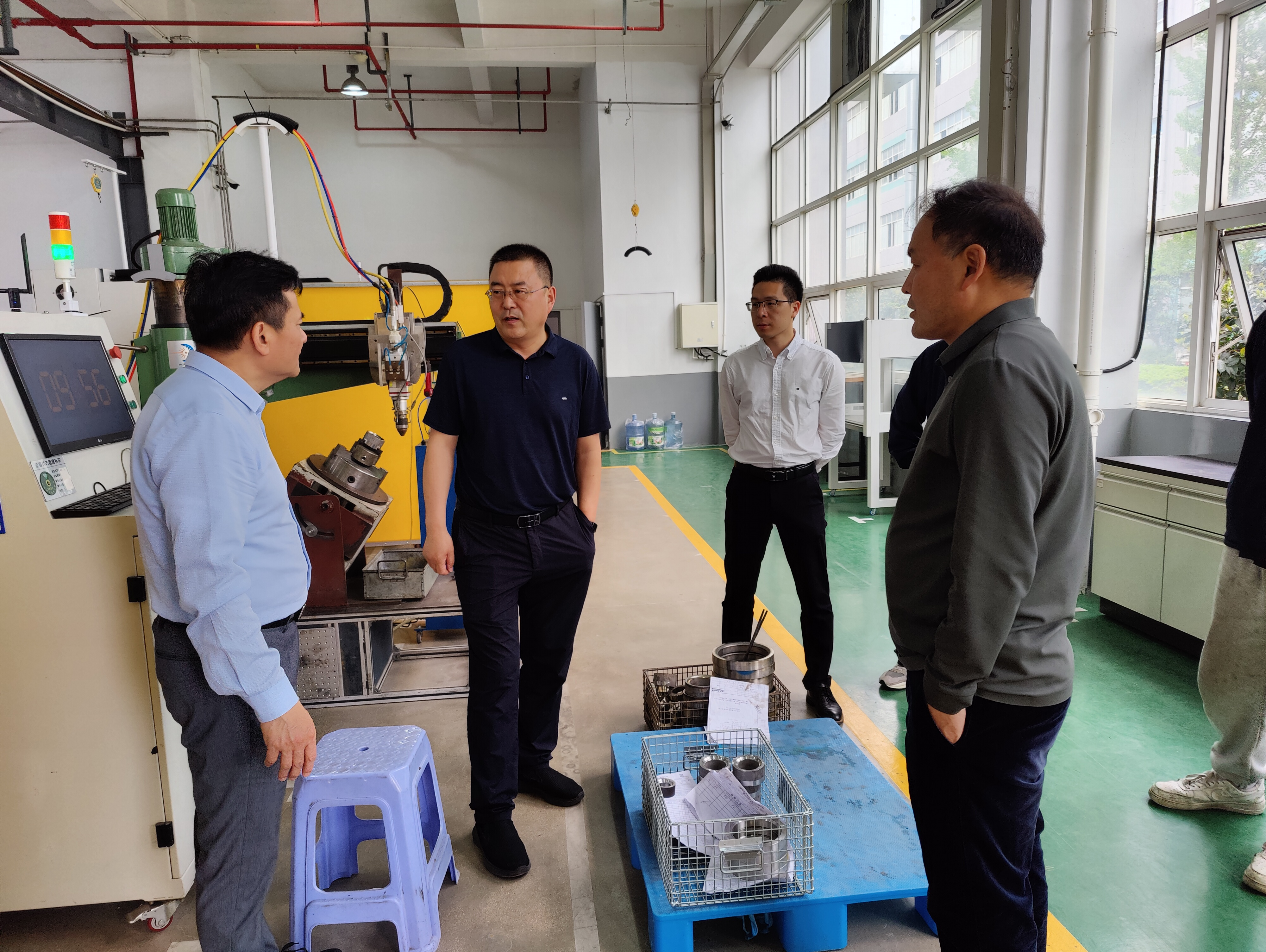 兰理工泵阀院赴浙江久恒光电开展合作交流
