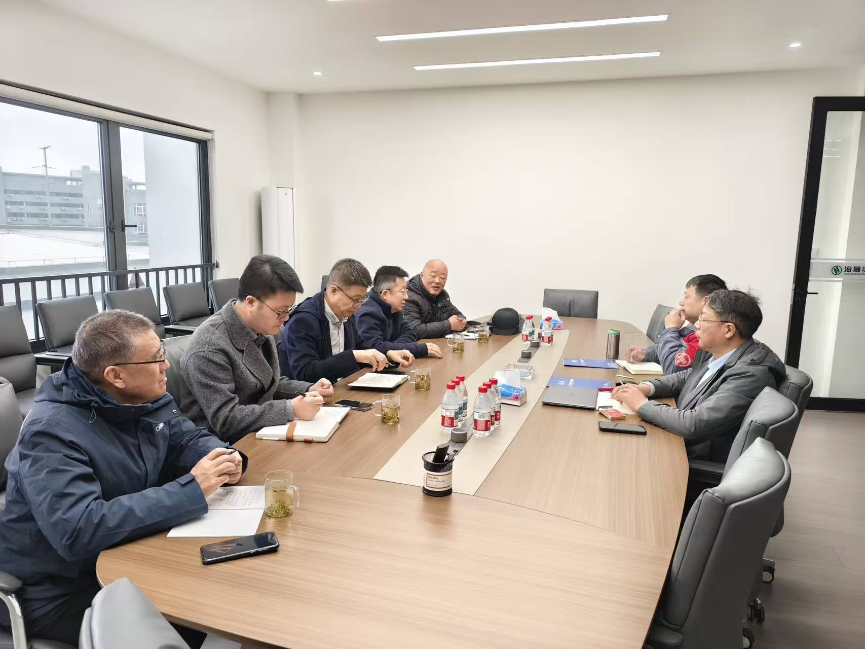 兰理工温州泵阀院赴海晟资源开展对接交流