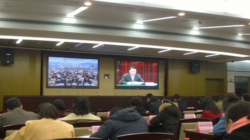 泵阀研究院参加全国县市科技工作经验交流现场会（电视电话会议）