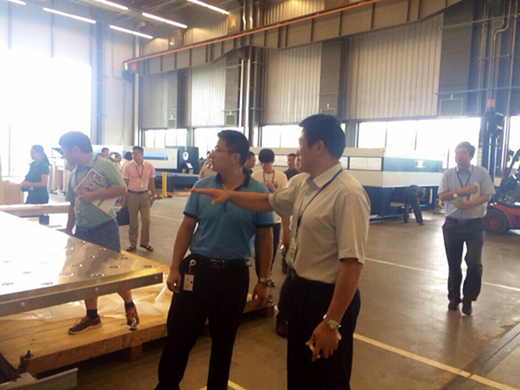 温州市组织企业学习考察先进激光技术