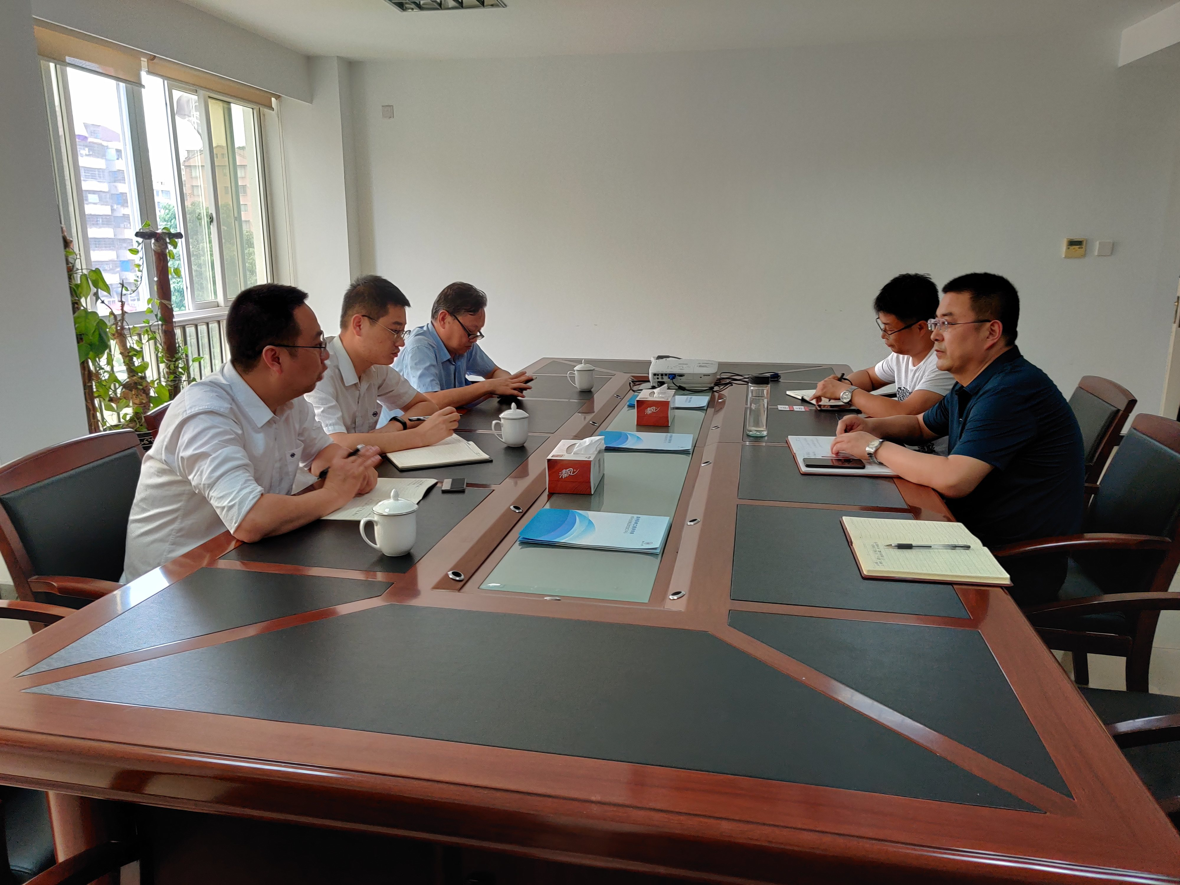 江南阀门有限公司来我院开展技术合作对接