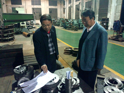 研究院走访江苏新泰泵阀制造有限公司