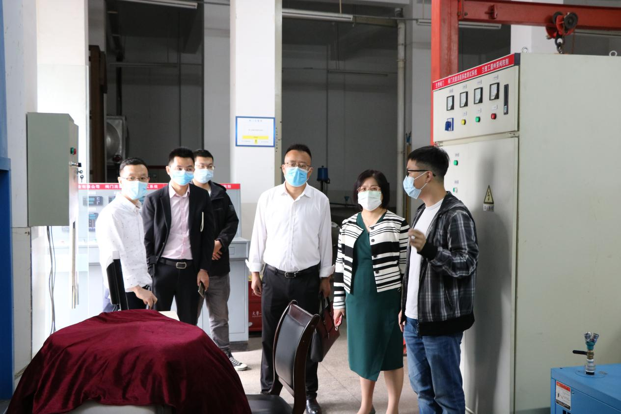 永嘉县科技局赴兰理工泵阀院开展疫情防控专项和安全检查