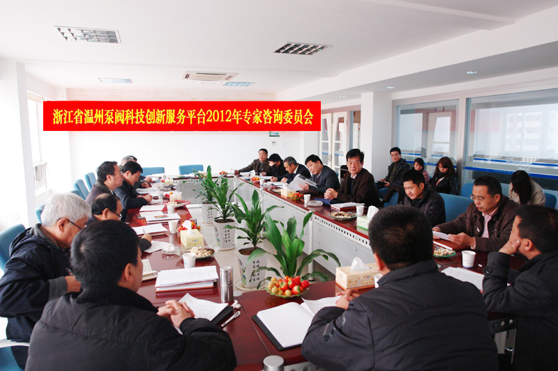 泵阀平台2012年专家咨询委员会成功召开