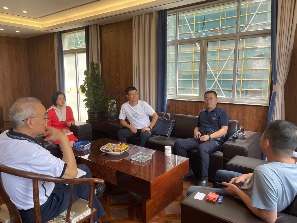 兰理工温州泵阀院走访上正阀门集团有限公司