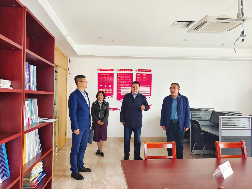 兰理工组织部部长王立宗调研指导温州泵阀工程研究院