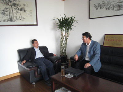 泵阀研究院向市科技局领导汇报下一步工作计划