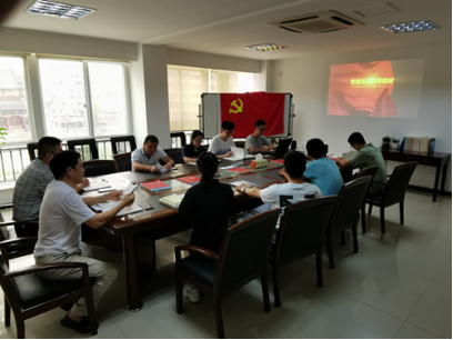 温州泵阀工程研究院直属党支部组织开展“党章电视辅导教材”学习大会