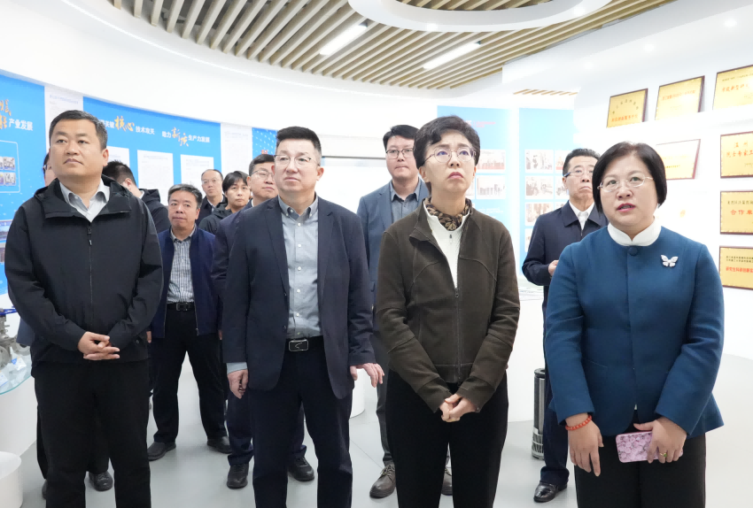 阳泉市委书记雷健坤一行莅临兰理工温州泵阀院调研交流