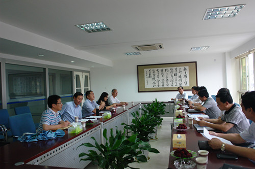 铜陵市科技局考察团来研究院调研