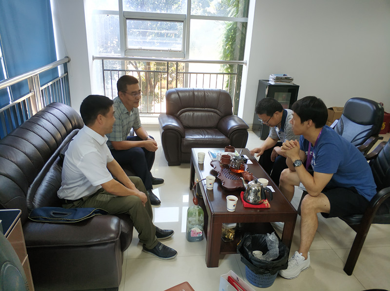 温州泵阀工程研究院走访浙江午马减速机有限公司