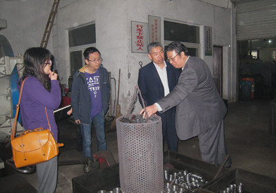 研究院赴仙居永灵液压有限公司调研