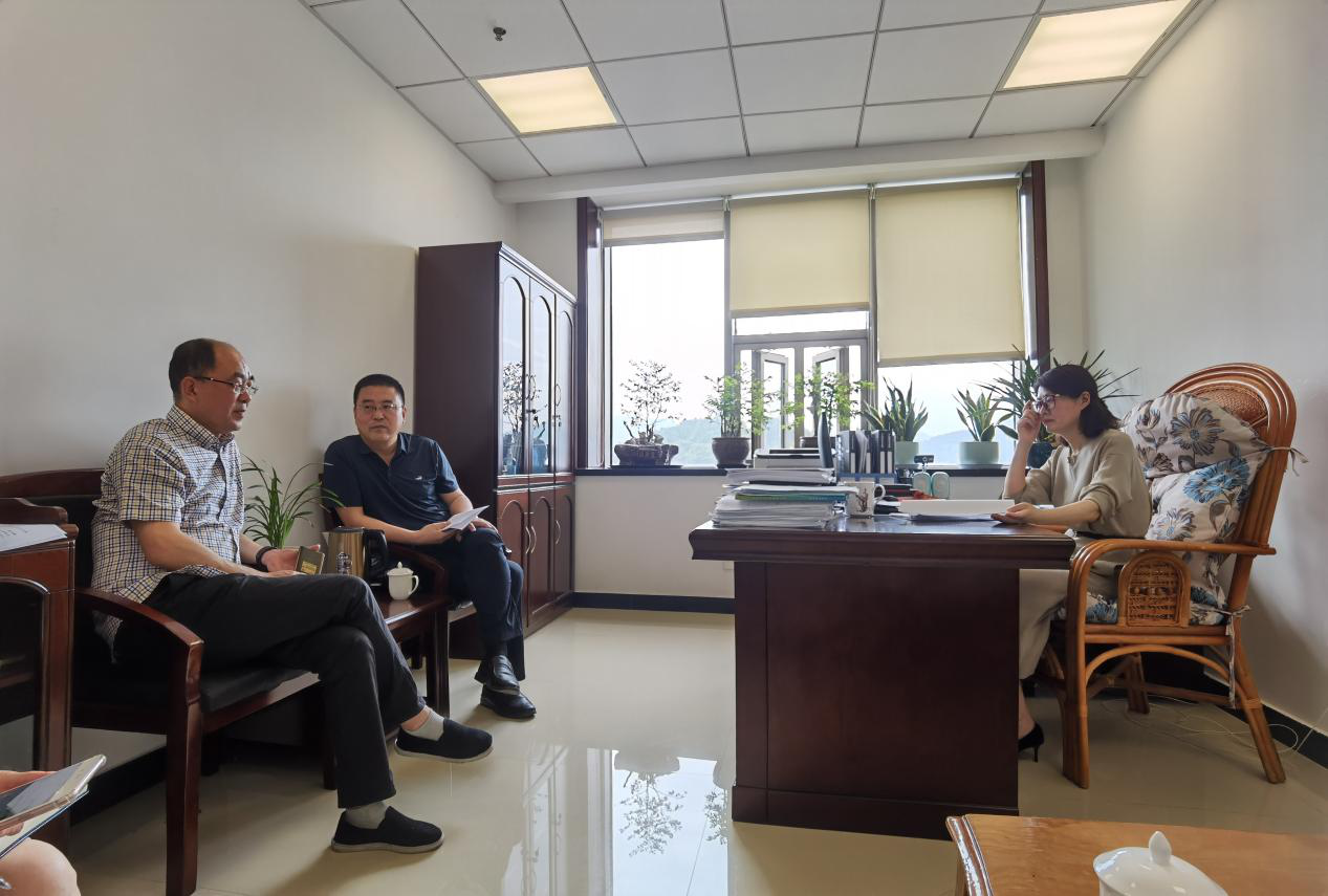 兰理工泵阀院到县科技局对接相关工作