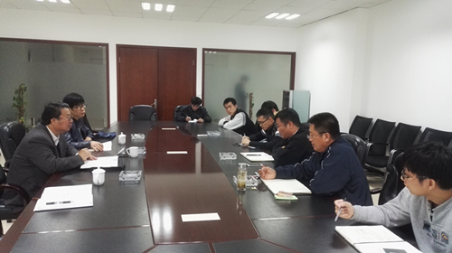 研究院赴凯喜姆阀门商谈下一步合作计划