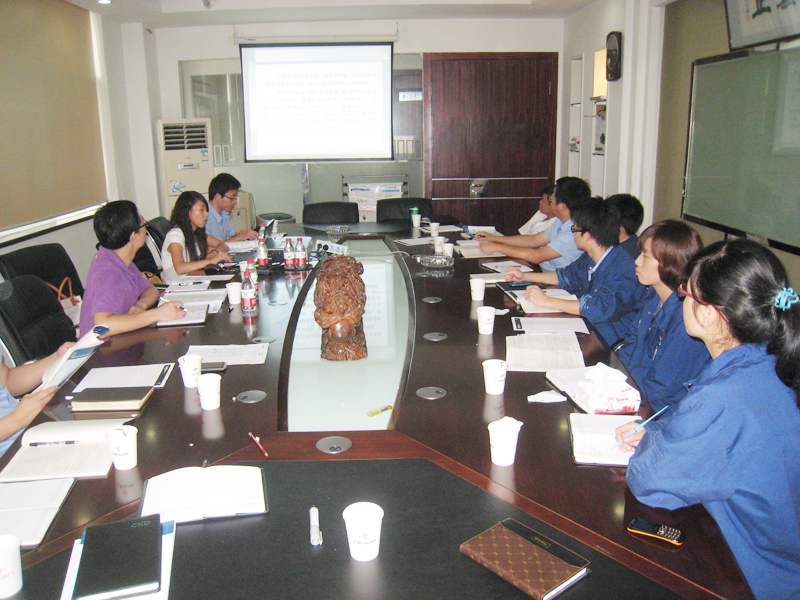 研究院赴力诺阀门开展技术培训