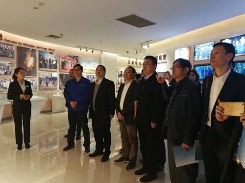 温州市经信委及泵阀企业代表一行走访兰州兰石集团有限公司、中科院兰州化学物理研究所