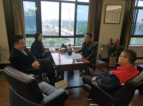 温州泵阀工程研究院走访维都利阀门有限公司