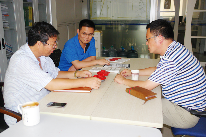 研究院与科博机械开展具体工作