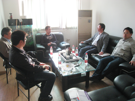 研究院赴康赛特自动控制阀门调研