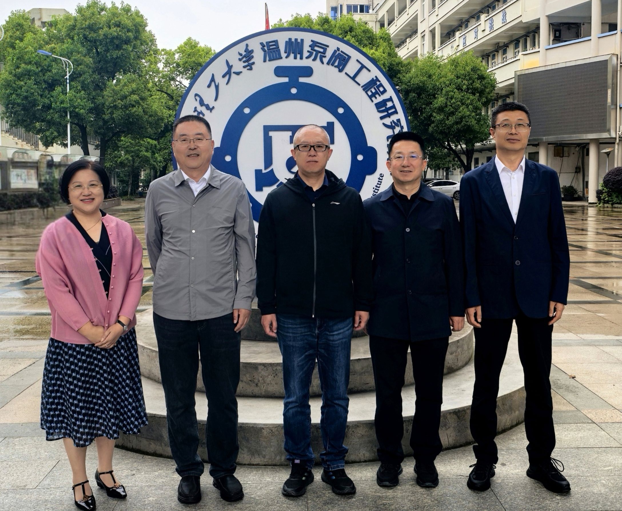 兰州理工大学党委常委、副校长陈伟莅临温州泵阀院开展调研指导工作