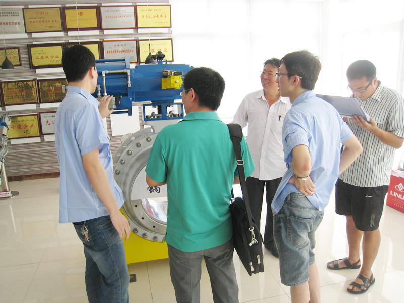 研究院回访力诺阀门