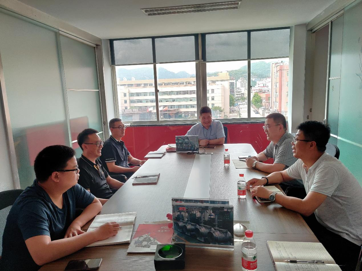 兰理工泵阀院走访伯特利集团阀门有限公司