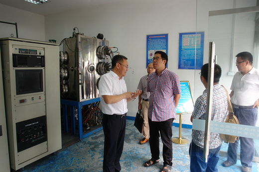 丽水市科技局领导莅临泵阀研究院对浙江省重点科技中介服务机构进行现场审验