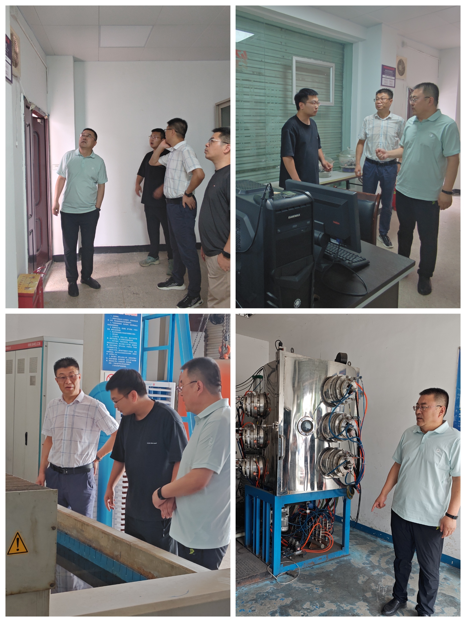 兰理工温州泵阀院和研究生联合培养基地 开展安全隐患排查行动