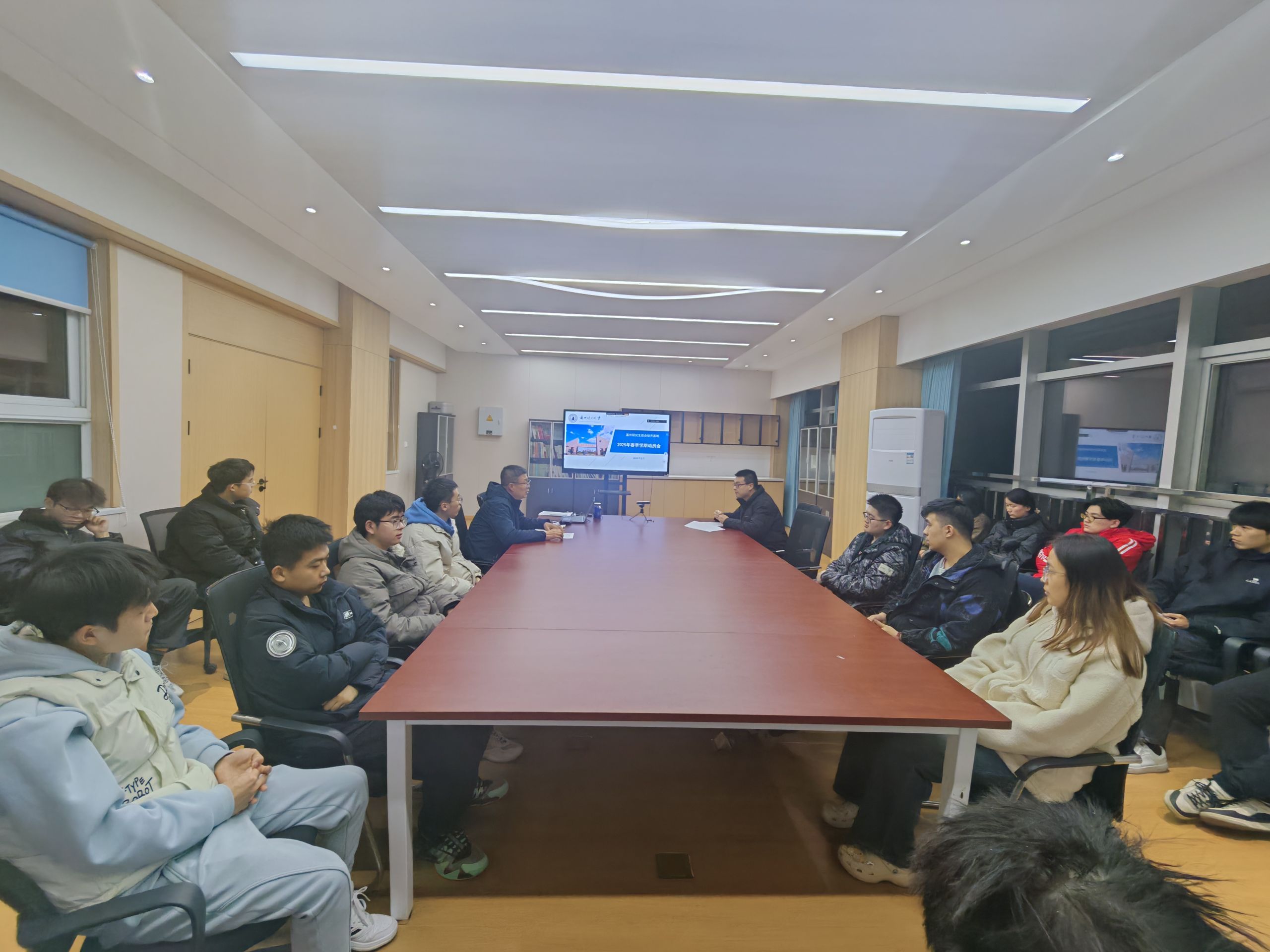 兰理工温州研究生联合培养基地开展2025年春季学期研究生实践动员会