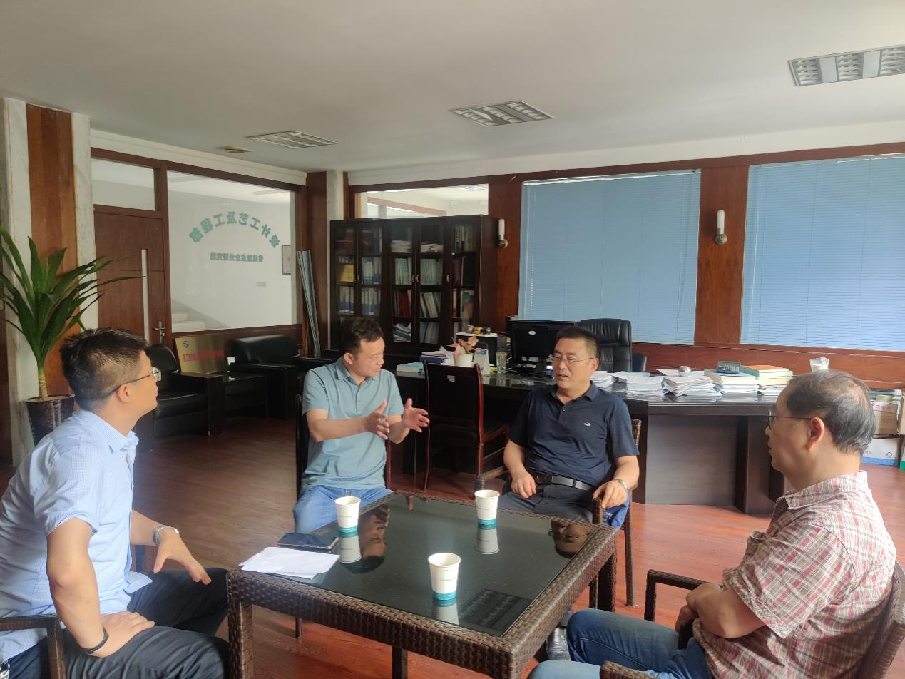 兰理工泵阀院走访超达集团股份有限公司